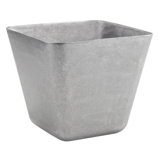 FOH Mod 19 oz. Square Antique Finish Stainless Serving Bowl – item 957MODBSS19