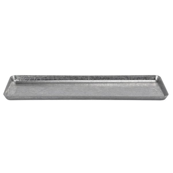 FOH Mod 11 1/2" x 4 1/4" Antique Finish Serving Plate – item 957MODPSS114 image 2