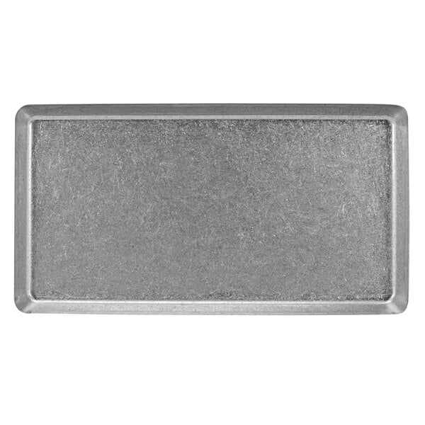 FOH Mod 12 1/2" x 8 1/4" Antique Finish Serving Plate – item 957MODSS128