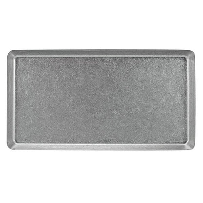 FOH Mod 12 1/2" x 8 1/4" Antique Finish Serving Plate – item 957MODSS128