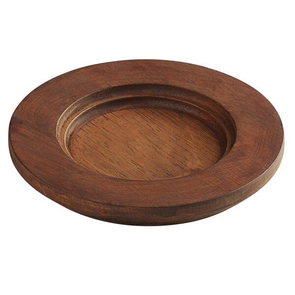 Valor 5 3/4" Round Wood Underliner w/ Rustic Chestnut Finish – item 825UL3RNDCHS