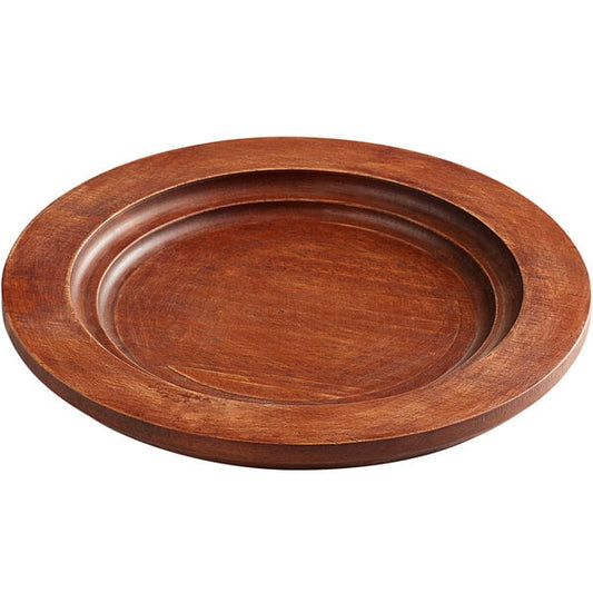 Valor 9" Round Wood Underliner w/ Rustic Chestnut Finish – item 825UL8RNDCHS