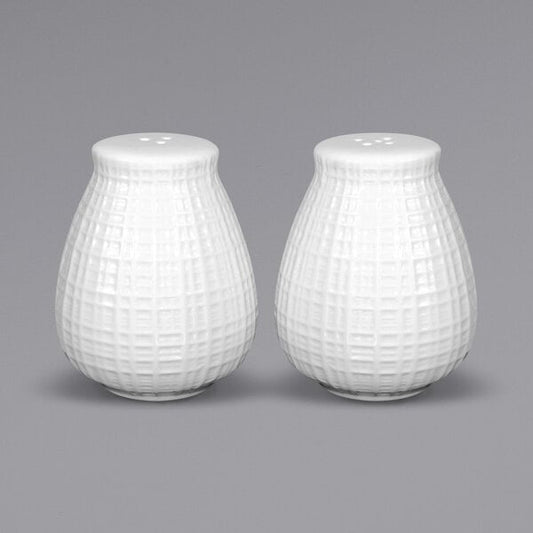 Intl Tableware Dresden 2 5/8" Bright Porcelain Salt & – item 393DR101