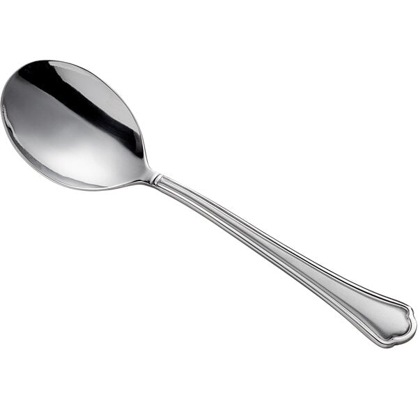 Acopa Sienna 6 3/16" Heavy Bouillon Spoon – item 267360002
