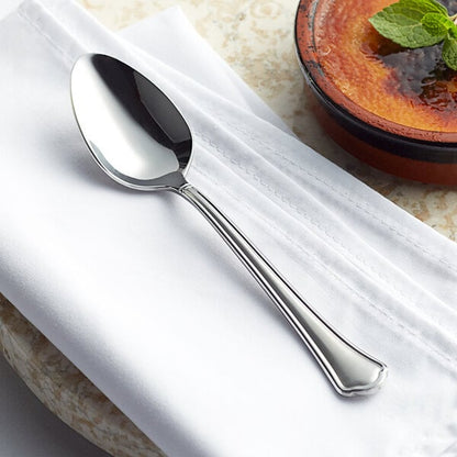 Acopa Sienna 7 1/4" Heavy Dinner / Dessert Spoon – item 267360003 image 2