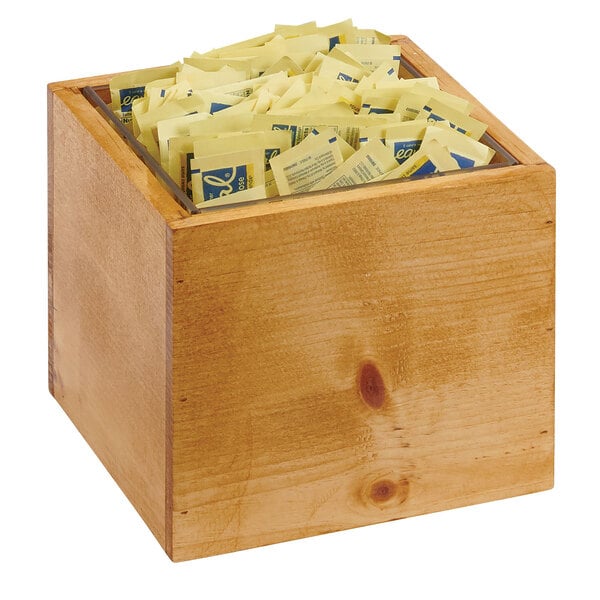 Madera Rustic Pine 7 1/2" x 7 1/2" Condiment Organizer – item 2112209699 image 2