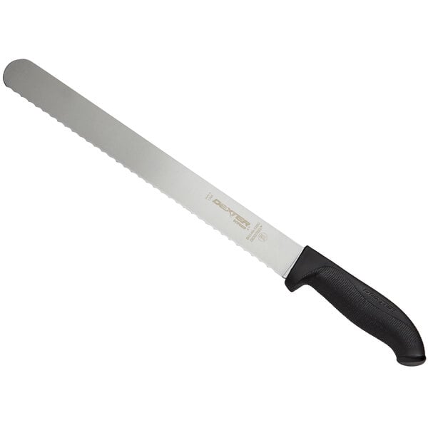 Dexter-Russell 24243B SofGrip 12" Scalloped Slicing Knife – item 21024243B