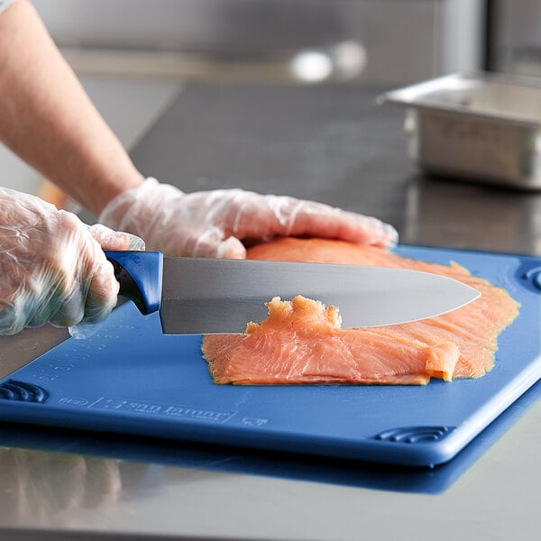 Dexter-Russell 36005C 360 Series Chef Knife w/ Blue Handle – item 21036005C image 2