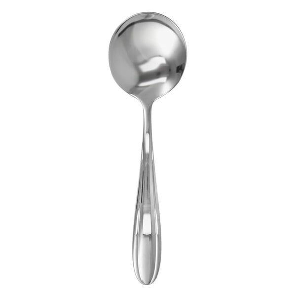 Walco Bellwether 6 3/4" Antimicrobial X-Heavy Bouillon Spoon – item 935BLW12