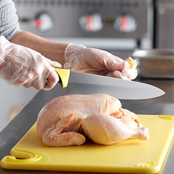 Dexter-Russell 36005Y 360 Chef Knife w/ Yellow Handle – item 21036005Y image 2