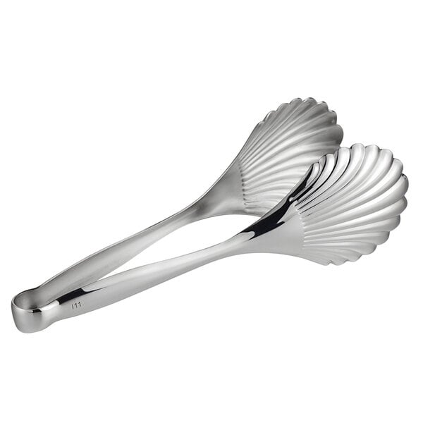 Vollrath 46927 10" Scalloped Serving Tongs w/ Mirror Finish – item 92246927