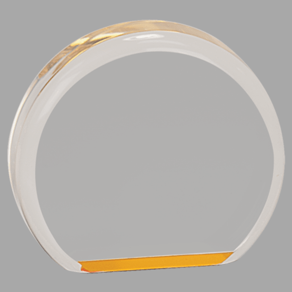 3.5" Circle Acrylic Award – item ACR4GD image 4