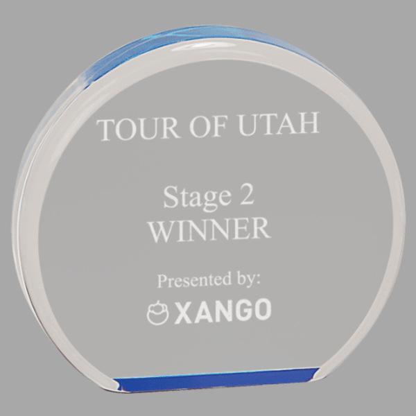 4.5" Circle Acrylic Award – item ACR5BU image 3