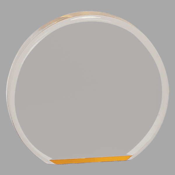 5.5" Circle Acrylic Award – item ACR6GD image 4