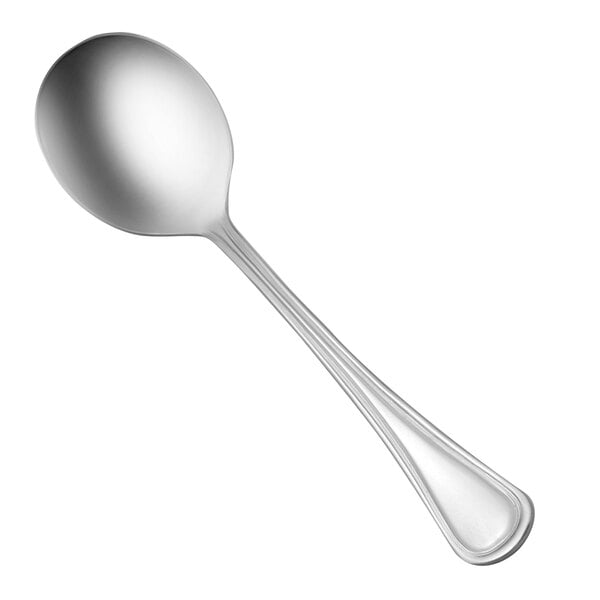 Oneida Barcelona B169SRBF 7" Heavy Round Bowl Soup Spoon – item 356B169SRBF