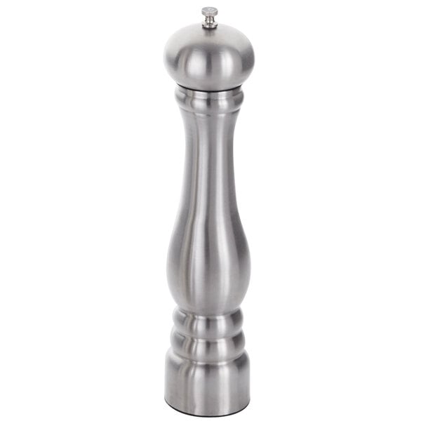 American Metalcraft 12" Stainless Pepper Mill – item 124PMSS12