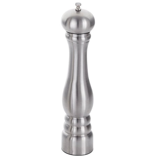 American Metalcraft 12" Stainless Pepper Mill – item 124PMSS12