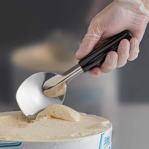Vollrath 47165 9" Ice Cream Spade w/ Black Handle – item 93647165 image 2