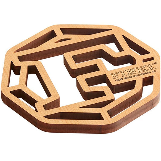 FINEX TR8-10001 8" FINEX Logo Cherry Wood Trivet – item 530TR8FINEX