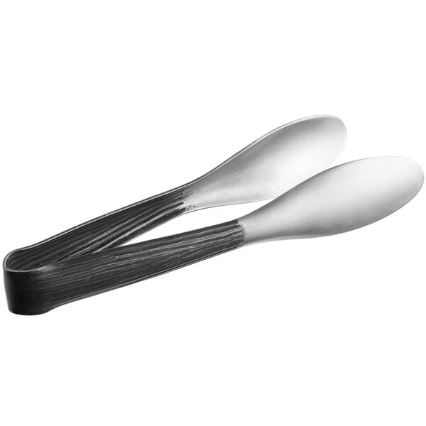 American Metalcraft WVAT6 6" Wavy Aged Tongs – item 124WVAT6