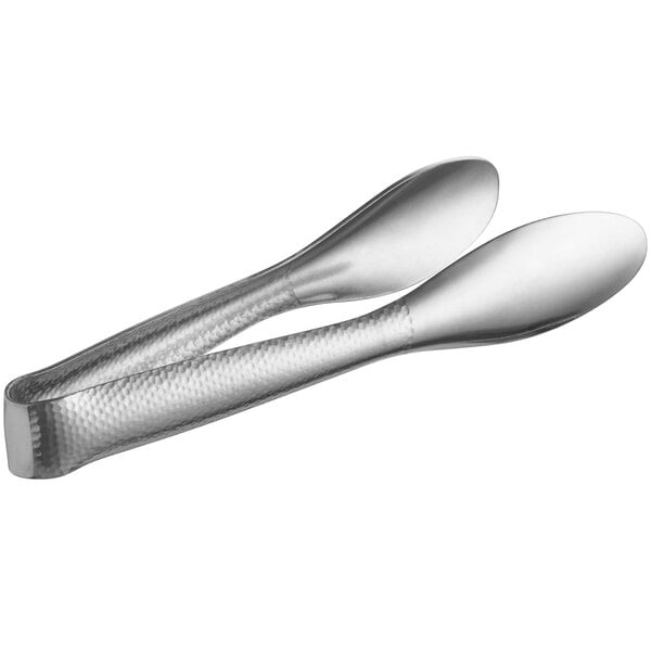 American Metalcraft SVHT6 6" Hammered Vintage Tongs – item 124SVHT6