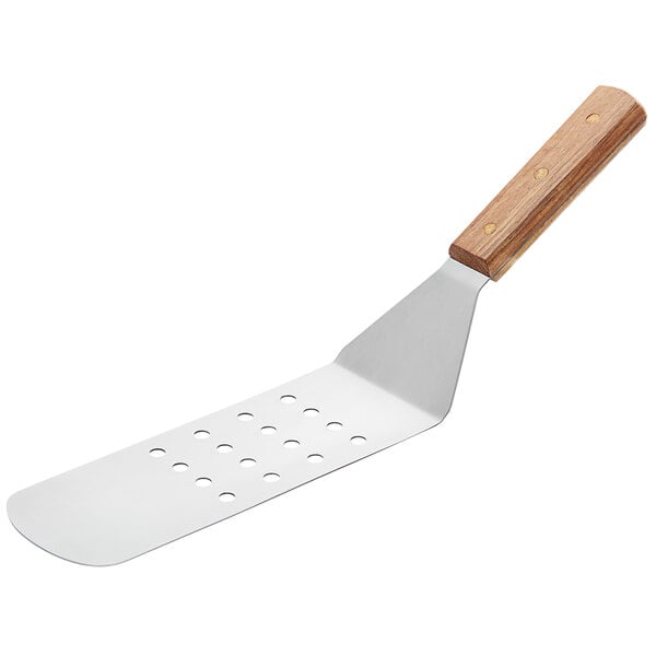 Vollrath 48082 8" x 3" Hamburger Turner w/ Wooden Handle – item 93648082