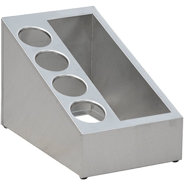 Steril-Sil VTC-3SP-4 5-Hole Narrow Condiment Organizer – item 799VTC3SP4