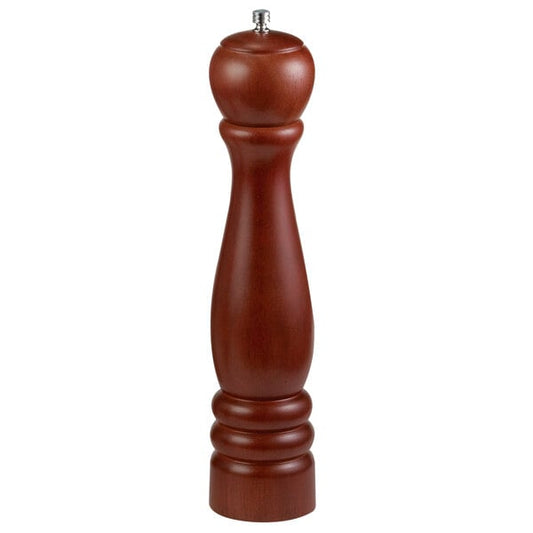 Tablecraft PM1912 12 1/2" Pepper Mill w/ Mahogany Finish – item 808PM1912