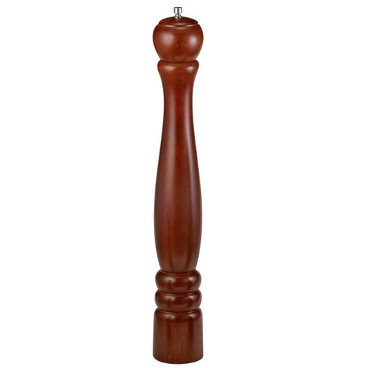 Tablecraft PM1918 18 1/4" Pepper Mill w/ Mahogany Finish – item 808PM1918