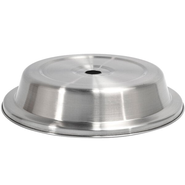 FOH 10 5/8" Brushed Round Plate Cover – item 957DCV003BSS