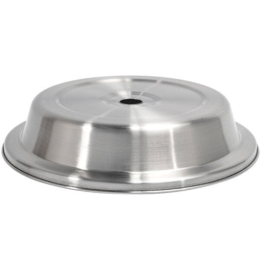 FOH 10 5/8" Brushed Round Plate Cover – item 957DCV003BSS