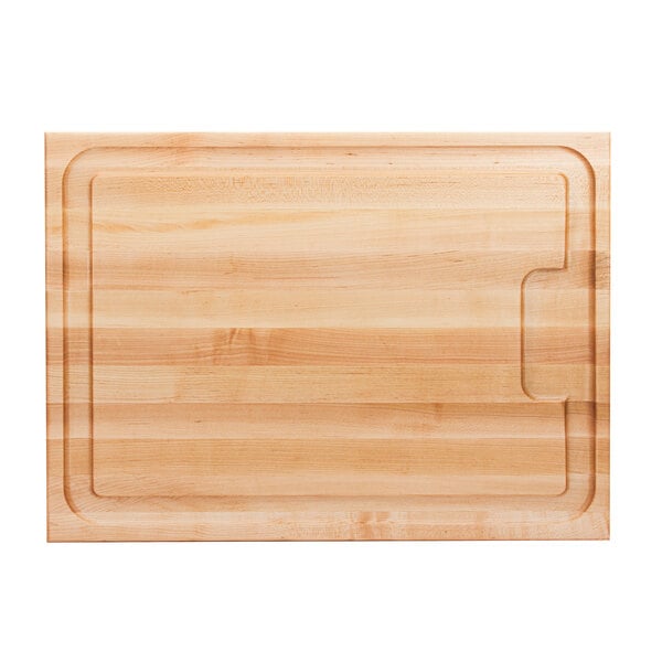 John Boos & Co. AUJUS 24" x 18" Grooved Maple Cutting Board – item 650AUJUS image 2