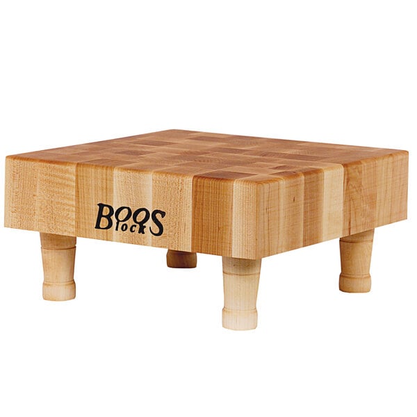 John Boos & Co. 12" x 12" Maple Wood Cutting Board / Riser – item 650MCS1