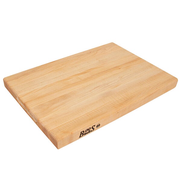 John Boos & Co. 20" x 15" Maple Cutting Board w/ Hand Grips – item 650R03