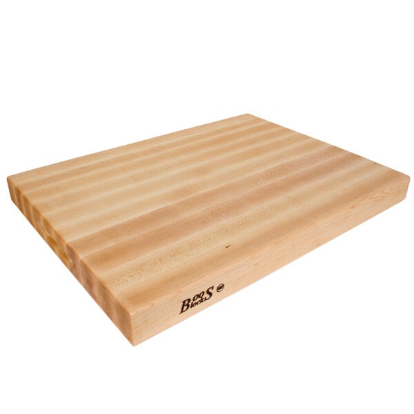 John Boos & Co. 24" x 18" Maple Cutting Board w/ Hand Grips – item 650RA03