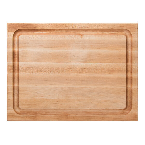 John Boos & Co. 20" x 15" Maple Cutting Board w/ Hand Grips – item 6501M2015150 image 2