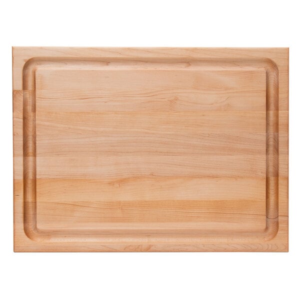 John Boos & Co. 24" x 18" Maple Cutting Board w/ Hand Grips – item 6501M2418150 image 2