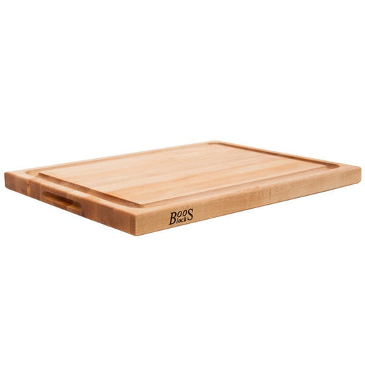 John Boos & Co. 24" x 18" Maple Cutting Board w/ Hand Grips – item 6501M2418150