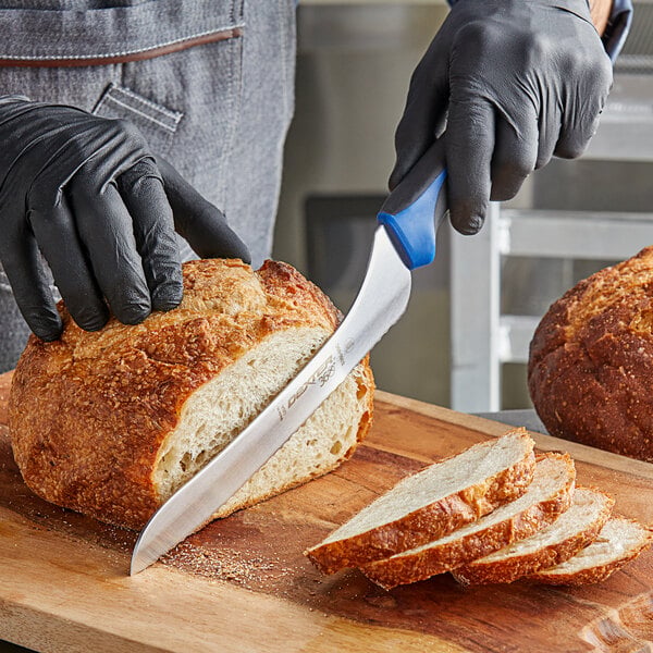 Dexter-Russell 36008C 360 Series Bread Knife w/ Blue Handle – item 21036008C image 2