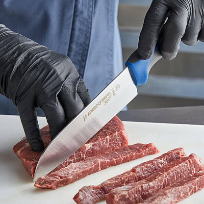 Dexter-Russell 36004C 360 Santoku Knife w/ Blue Handle – item 21036004C image 2