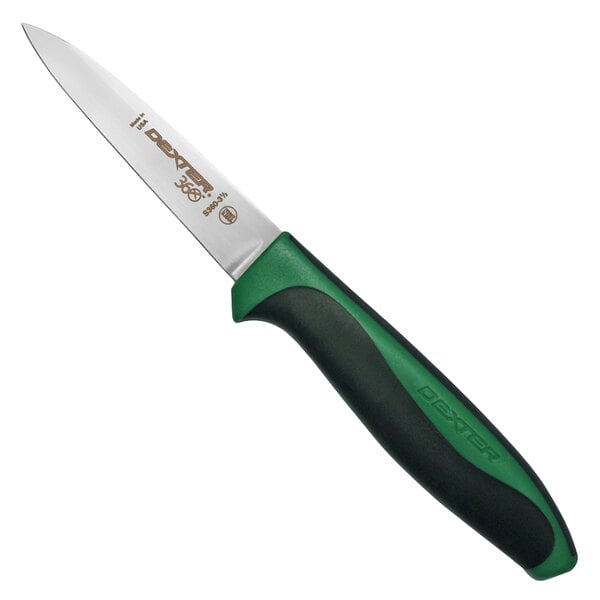 Dexter-Russell 36000G 360 Paring Knife w/ Green Handle – item 21036000G