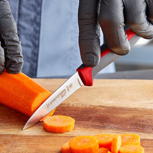 Dexter-Russell 36000R 360 Series Paring Knife w/ Red Handle – item 21036000R image 2