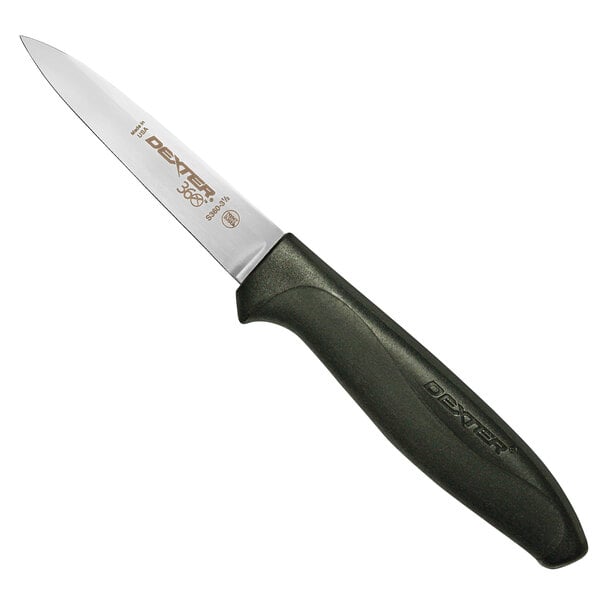 Dexter-Russell 36000 360 Paring Knife w/ Black Handle – item 21036000