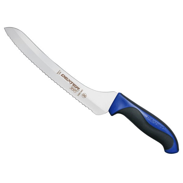 Dexter-Russell 36008C 360 Series Bread Knife w/ Blue Handle – item 21036008C