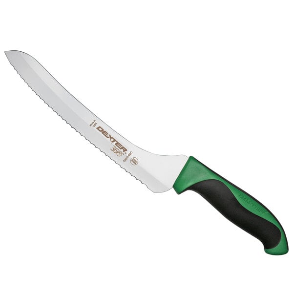 Dexter-Russell 36008G 360 Bread Knife w/ Green Handle – item 21036008G