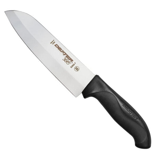 Dexter-Russell 36004 360 Santoku Knife w/ Black Handle – item 21036004