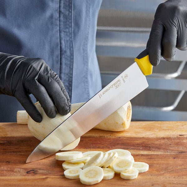 Dexter-Russell 36006Y 360 Chef Knife w/ Yellow Handle – item 21036006Y image 2