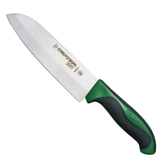 Dexter-Russell 36004G 360 Santoku Knife w/ Green Handle – item 21036004G