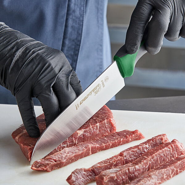 Dexter-Russell 36004G 360 Santoku Knife w/ Green Handle – item 21036004G image 2