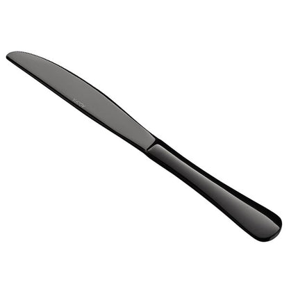 Acopa Vernon Black 9 3/16" Heavy Dinner Knife – item 267800008B